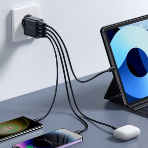 Įkroviklis Joyroom JR-TCN03 juodas 24W (4xUSB)