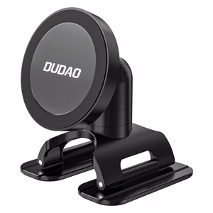 Dudao F25 MagSafe-compatible car mount dashboard or windshield - juodas