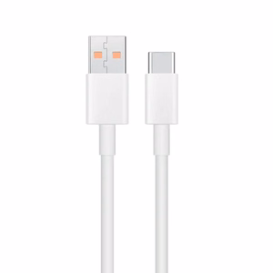 XIAOMI originalus kabelis USB A - Type C, 4A, 1 m, baltas, bulk