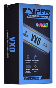 Patriot Memory VXD SSD dėklas sidabrinis M.2
