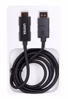 UNITEK KABELIS DisplayPort 1.2, HDMI, 4K@60HZ, 1,8M, V1608A