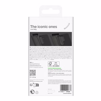 Puro Icon Mag silikoninis dėklas telefonui su MagSafe Samsung Galaxy S25 - juodas