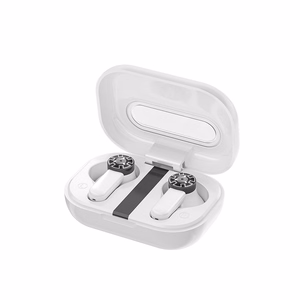 WEKOME VA06 Vanguard Series Bluetooth 5.2 TWS belaidės ausinės su įkrovimo dėklu, baltos