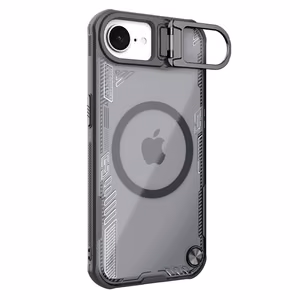 Магнитный чехол Nillkin Iceblade Prop с подставкой для iPhone 16e / 17e - чёрный