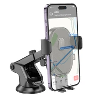 Automobilinis telefono laikiklis Borofone BH93 (dashboard) juodas