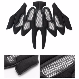 Rockbros TS-61 10110061005 vaikiškas dviračio šalmas su nuimama smakro apsauga, dydis S (48-54) - pilkas