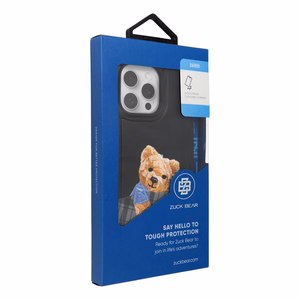 ZUCK BEAR DARREN IPHONE 16 JUODAS