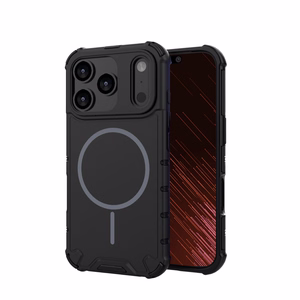 Defender 2in1 Mag dėklas for iPhone 17 Pro 6,3" juodas