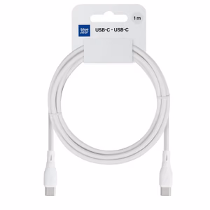Kabelis BLUE STAR ECO Type-C į Type-C 3A 60W PJ73-13-3 1 m baltas