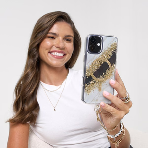 Case-Mate Karat MagSafe dėklas, skirtas iPhone 16 Plus, „Granite“ rašto