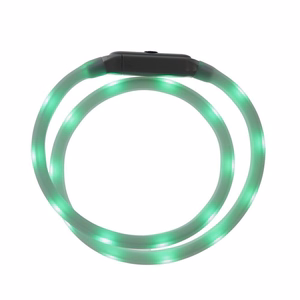 Silikoninis LED gyvūno antkaklis LLFG24034