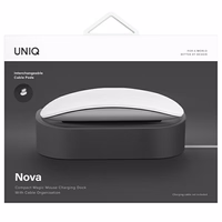 "Uniq Nova Magic Mouse" prijungimo stotelė tamsiai pilka