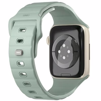 UNIQ dirželis Stride Apple Watch Series 1/2/3/4/5/6/7/8/9/SE/SE2 38/40/41mm FKM guminis mėtinis