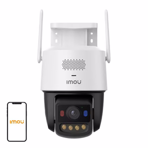 Belaidė IP kamera Imou Titan Pro 6MP, PTZ, kupolas, vidaus/lauko, juoda/balta