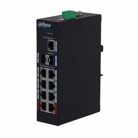 PoE šakotuvas 8*1000Mbps PoE portai, Uplink 1000Mbps, 120W