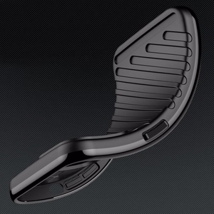 Thunder dėklas telefonui Samsung Galaxy A56/A36 silikoninis šarvuotas dėklas - juodas