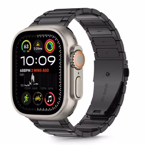 Dirželis TECH-PROTECT STAINLESS CLASSIC APPLE WATCH 6 / 7 / 8 / 9 / 10 / SE / ULTRA 1 / 2 (44 / 45 / 46 / 49 MM) juodas