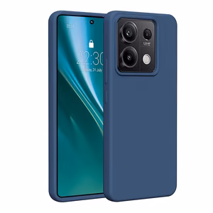 Etteri Силиконовый чехол для Xiaomi Redmi Note 13 Pro 5G тёмно-синий