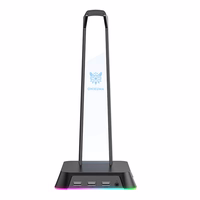 Ausinių stovas ONIKUMA ST-2 juodas