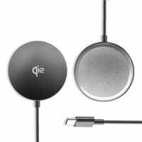 Wozinsky 15W belaidis Qi2 indukcinis įkroviklis - juodas