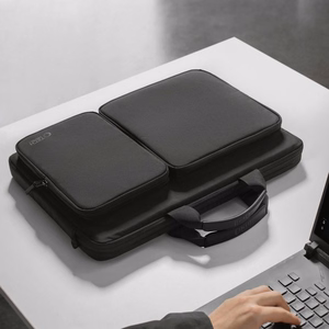 Tech-Protect Defender krepšys 17" nešiojamam kompiuteriui - juodas
