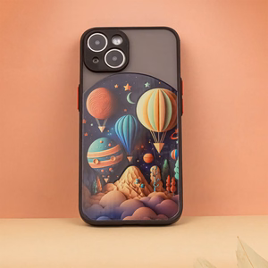 Ultra Trendy dėklas telefonui Samsung Galaxy A14 4G / A14 5G Travel juodas