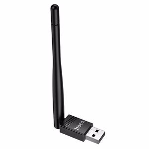 USB Wi-Fi adapteris Hoco HI37 Wi-Fi4 juodas
