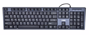 iBox IKMS606 klaviatūra su pele namams USB QWERTY UK English juoda