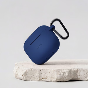 Etteri silikoninis dėklas, skirtas AirPods 3 tamsiai mėlynas