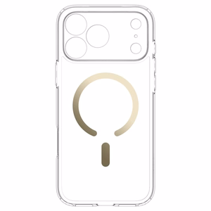 Spigen Ultra Hybrid MagSafe dėklas iPhone 18 Pro Max / 17 Pro Max, skaidrus auksinis