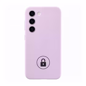 Telefono Dėklas "Silicone Cover" Samsung S918 S23 Ultra / Levandų / pakuotėje