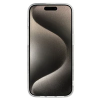 Tel Protect Moonlite Magnetinis dėklas telefonui Samsung Galaxy S24 FE sidabrinis permatomas