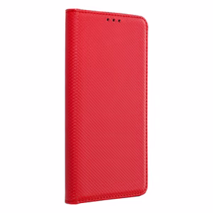 SMART CASE knygos tipo dėklas telefonui XIAOMI Redmi A1 / Redmi A2 raudonas