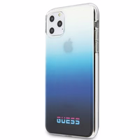 Guess GUHCN65DGCNA iPhone 11 Pro Maxniebieski/gradient mėlynas kietas dėklas California