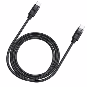 Orico CDX 60W 3A Power Delivery USB-C - USB-C 1m Laidas - juodas