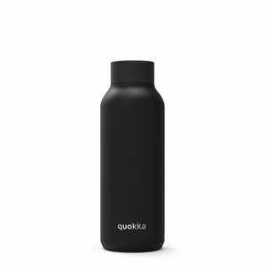 Quokka Solid nerūdijančiojo plieno termogertuvė, 510 ml, juoda (Jet Black)