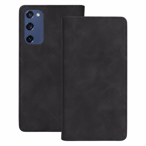 Smart Suede dėklas telefonui Samsung Galaxy S20 FE / S20 Lite / S20 FE 5G juodas