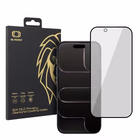 Grūdintas stiklas Tel Protect 10X Privacy DLC Diamond Coating skirtas Iphone 17 Air
