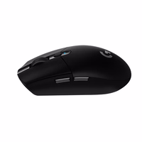 Logitech G G305 kompiuterio pelė Dešinės rankos RD belaidis ryšys + „Bluetooth“ Optinis 12000 DPI