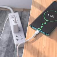 Borofone Kabel BX51 Triumph - Type C į Type C - 60W 1 metras baltas