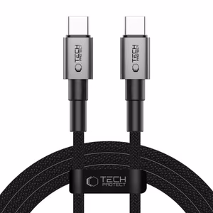 Кабель Tech-Protect UltraBoost DNA USB-C PD100W 5A 200 см - серый