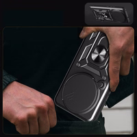 Tech-Protect CamShield Pro dėklas telefonui Xiaomi Redmi Note 14 Pro+ 5G - matinė juoda