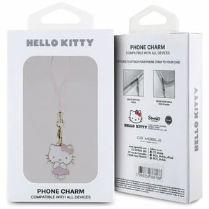 Hello Kitty Charm Kitty Cute Pendant - Pink