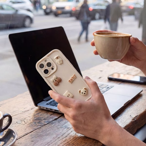 Ultra Trendy 3D dėklas Samsung Galaxy A37 5G bear