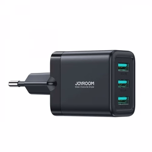 Įkroviklis Joyroom JR-TCN02 juodas 17W (3xUSB)