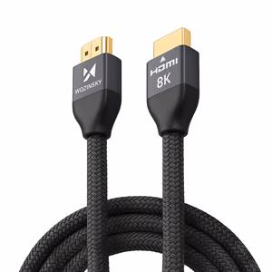Кабель Wozinsky HDMI 2.1 8K 60 Hz 48 Gbps / 4K 120 Hz / 2K 144 Hz 3 м серебряный (WHDMI-30)