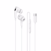 Borofone Ausinės BM100 Pro Fuente su mikrofonu Type C (DAC) baltos