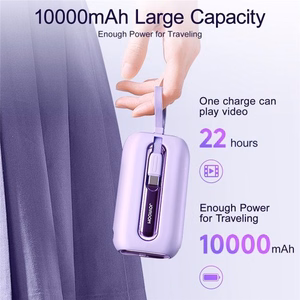 Išorinė baterija Joyroom „JR-L012“ juoda 10000mAh (22.5W)