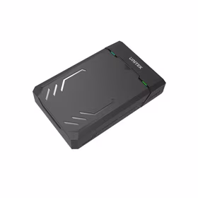 UNITEK Y-3035 saugojimo diskų korpusas HDD / SSD aptvaras Juoda 2.5/3.5"