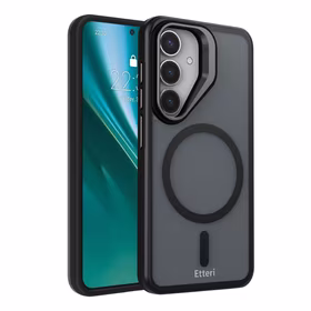 Etteri Morning Fog dėklas for Samsung Galaxy S25 juodas